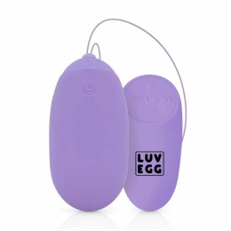 EasyToys Luv Egg XL Fioletowy - Bezprzewodowe Jajo Wibrujące XL