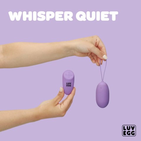 EasyToys Luv Egg XL Fioletowy - Bezprzewodowe Jajo Wibrujące XL EasyToys Luv Egg XL Fioletowy - Bezprzewodowe Jajo Wibrujące XL
