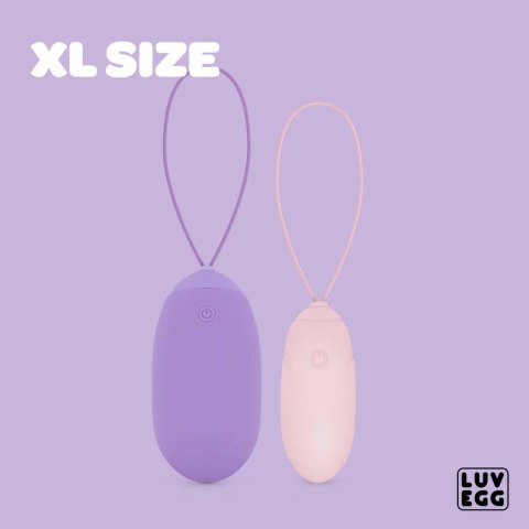 EasyToys Luv Egg XL Fioletowy - Bezprzewodowe Jajo Wibrujące XL EasyToys Luv Egg XL Fioletowy - Bezprzewodowe Jajo Wibrujące XL