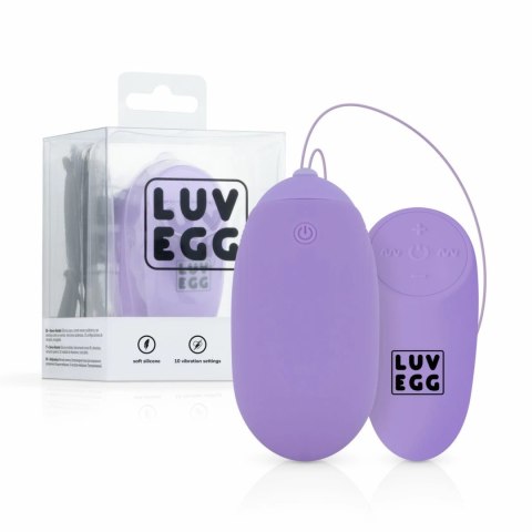 EasyToys Luv Egg XL Fioletowy - Bezprzewodowe Jajo Wibrujące XL EasyToys Luv Egg XL Fioletowy - Bezprzewodowe Jajo Wibrujące XL