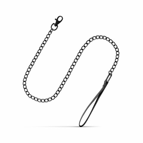 EasyToys Obroża z Ekoskory z Metalowym Łańcuchem 39-47 cm Czarna EasyToys Obroża z Ekoskory z Metalowym Łańcuchem 39-47 cm Czarna