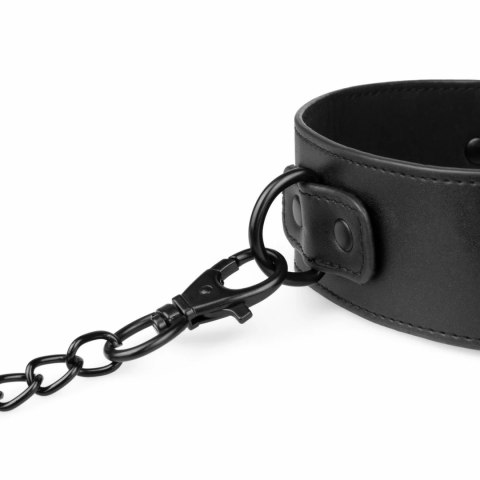 EasyToys Zestaw Więzow Total Restraint Czarny - Skorzany Komplet Regulowany EasyToys Zestaw Więzow Total Restraint Czarny - Skorzany Komplet Regulowany