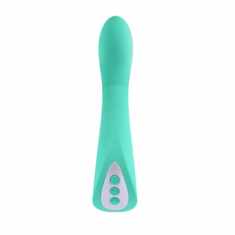 Evolved Come With Me model G-spot, turkusowy, silikonowy, wodoodporny Evolved Come With Me model G-spot, turkusowy, silikonowy, wodoodporny