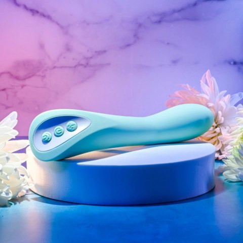 Evolved Come With Me model G-spot, turkusowy, silikonowy, wodoodporny Evolved Come With Me model G-spot, turkusowy, silikonowy, wodoodporny