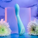 Evolved Come With Me model G-spot, turkusowy, silikonowy, wodoodporny