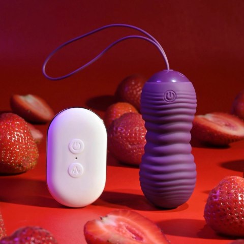 Evolved Eager Egg bezprzewodowe jajko wibrujące fioletowe wodoodporne Evolved Eager Egg bezprzewodowe jajko wibrujące fioletowe wodoodporne