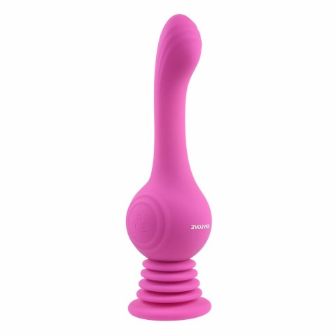 Evolved Gyro Vibe model z przyssawką rożowy silikon USB Evolved Gyro Vibe model z przyssawką rożowy silikon USB