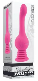 Evolved Gyro Vibe model z przyssawką rożowy silikon USB