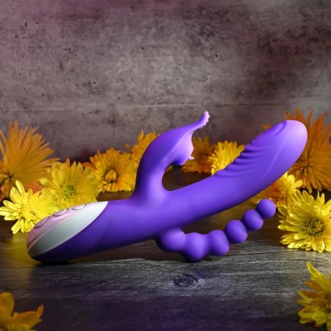 Evolved Lick Me Triple Stimulator Fioletowy 3-silnikowy silikonowy model Evolved Lick Me Triple Stimulator Fioletowy 3-silnikowy silikonowy model