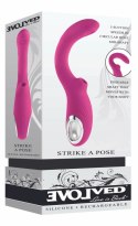 Evolved Strike a Pose Tarzan Fioletowy model z podwojną stymulacją