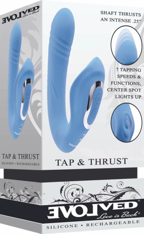 Evolved Tap and Thrust model Light Blue - dwusilnikowy system pulsacyjny Evolved Tap and Thrust model Light Blue - dwusilnikowy system pulsacyjny