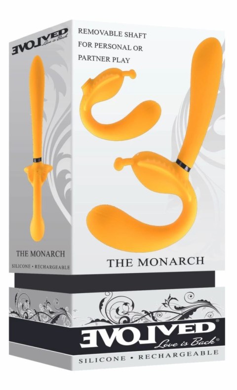 Evolved The Monarch Bezpaskowy Wibrator Intymny 3 Silniki Żołty Evolved The Monarch Bezpaskowy Wibrator Intymny 3 Silniki Żołty