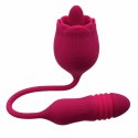Evolved Wild Rose Red - wielofunkcyjny masażer z systemem podwojnej wibracji