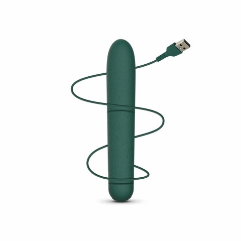 Glov Eco Bullet Green - ekologiczny miniwibrator, 10 trybow, USB Glov Eco Bullet Green - ekologiczny miniwibrator, 10 trybow, USB