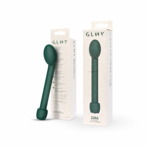 Glov Zora Eco Zielony - Ekologiczny wibrator punktowy, ładowalny USB Glov Zora Eco Zielony - Ekologiczny wibrator punktowy, ładowalny USB