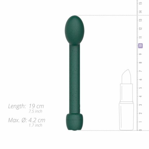 Glov Zora Eco Zielony - Ekologiczny wibrator punktowy, ładowalny USB Glov Zora Eco Zielony - Ekologiczny wibrator punktowy, ładowalny USB
