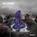 Hueman Tapping Plug silikonowy z funkcją stukania, 10 trybow, fioletowy
