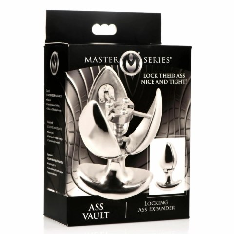 Master Series Vault Expander stalowy z systemem blokady, srebrny Master Series Vault Expander stalowy z systemem blokady, srebrny