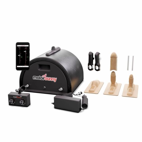 Motorbunny Original - Zaawansowana maszyna intymna z Bluetooth, zestaw Motorbunny Original - Zaawansowana maszyna intymna z Bluetooth, zestaw