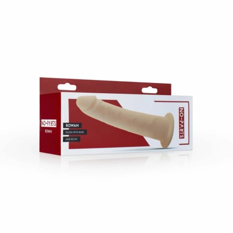 NO-PARTS Rowan 20 cm - silikonowy model intymny z przyssawką NO-PARTS Rowan 20 cm - silikonowy model intymny z przyssawką