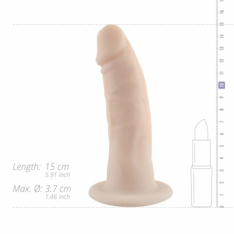 No-Parts Alex - Model silikonowy 15 cm z przyssawką, anatomiczny No-Parts Alex - Model silikonowy 15 cm z przyssawką, anatomiczny