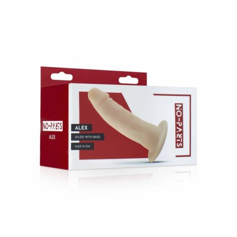 No-Parts Alex - Model silikonowy 15 cm z przyssawką, anatomiczny No-Parts Alex - Model silikonowy 15 cm z przyssawką, anatomiczny