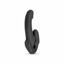 No-Parts Morgan bezpaskowy model intymny 22 cm czarny silikonowy