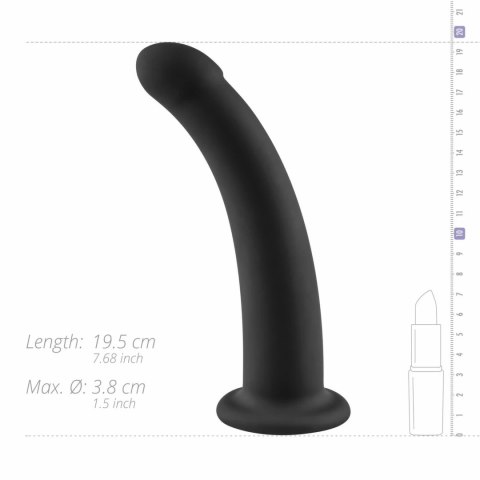 No-Parts Parker Model 19,5 cm Czarny - Anatomiczna Maszyna Intymna z Silikonu No-Parts Parker Model 19,5 cm Czarny - Anatomiczna Maszyna Intymna z Silikonu