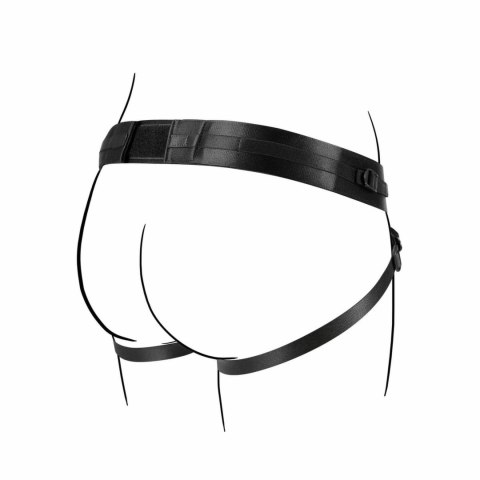 No-Parts Taylor uprząż z podwojnym O-Ringiem, regulowany pas do 140 cm No-Parts Taylor uprząż z podwojnym O-Ringiem, regulowany pas do 140 cm