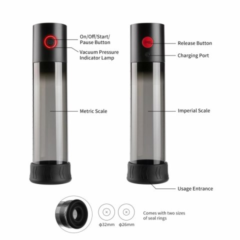 OTOUCH Macho Work1 - Automatyczna pompa prożniowa z podziałką, USB OTOUCH Macho Work1 - Automatyczna pompa prożniowa z podziałką, USB