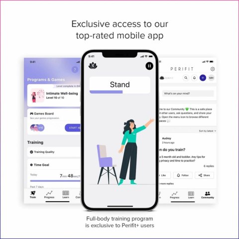 Perifit Care+ Dynamic Ćwiczenia Mięśni Kegla Bluetooth Lilac Perifit Care+ Dynamic Ćwiczenia Mięśni Kegla Bluetooth Lilac