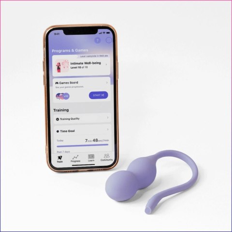 Perifit Care+ Dynamic Ćwiczenia Mięśni Kegla Bluetooth Lilac Perifit Care+ Dynamic Ćwiczenia Mięśni Kegla Bluetooth Lilac