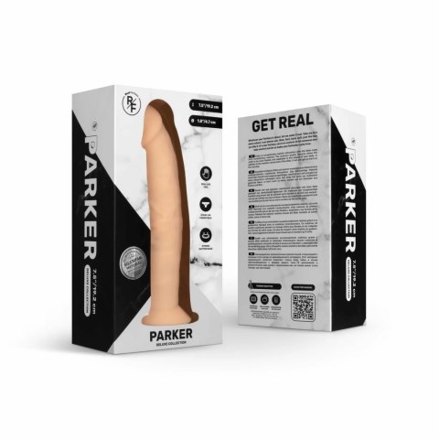 Real Fantasy Deluxe Parker 18 cm - model anatomiczny z przyssawką, Silexpan Real Fantasy Deluxe Parker 18 cm - model anatomiczny z przyssawką, Silexpan