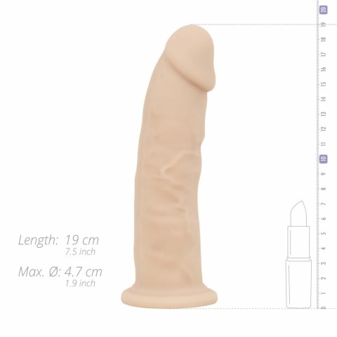 Real Fantasy Deluxe Parker 18 cm - model anatomiczny z przyssawką, Silexpan Real Fantasy Deluxe Parker 18 cm - model anatomiczny z przyssawką, Silexpan