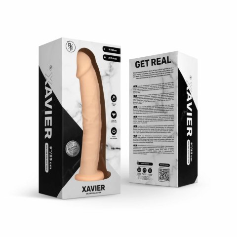 Real Fantasy Deluxe Xavier 23 cm - Model anatomiczny z przyssawką, Silexpan Real Fantasy Deluxe Xavier 23 cm - Model anatomiczny z przyssawką, Silexpan
