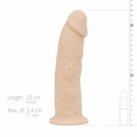 Real Fantasy Deluxe Xavier 23 cm - Model anatomiczny z przyssawką, Silexpan Real Fantasy Deluxe Xavier 23 cm - Model anatomiczny z przyssawką, Silexpan