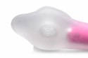 Satisfyer Love Tunnel - Model z pilotem, silikonowa maszyna intymna dla par