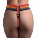 Take the Rainbow Uniwersalny pas uprzężowy z regulacją i podwojnym O-ringiem