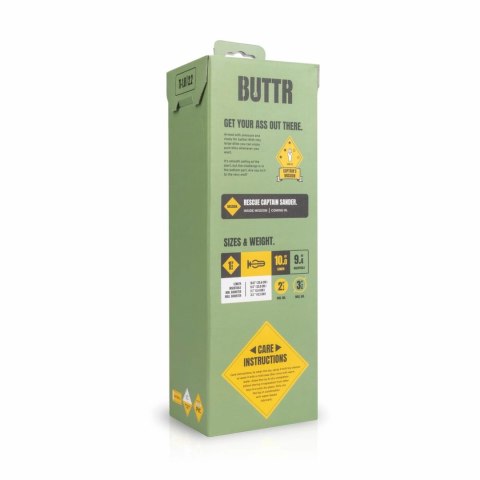 BUTTR Tactical I model anatomiczny z przyssawką, czarny XL BUTTR Tactical I model anatomiczny z przyssawką, czarny XL