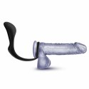 Blush Anal Adventures Platinum silikonowy zestaw z pierścieniem i aplikatorem