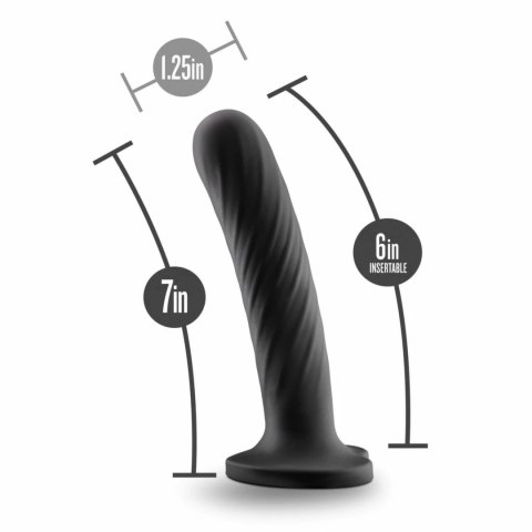 Blush Novelties Temptasia Twist Large - model anatomiczny z przyssawką Blush Novelties Temptasia Twist Large - model anatomiczny z przyssawką