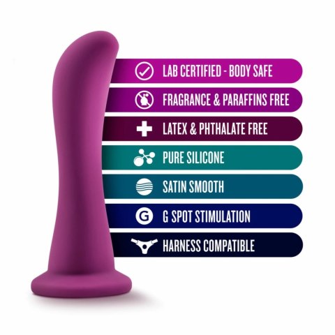 Blush Temptasia Bellatrix Model Plum silikonowy anatomiczny 15,8 cm Blush Temptasia Bellatrix Model Plum silikonowy anatomiczny 15,8 cm