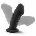 Blush Temptasia Elvira model silikonowy czarny z mocowaniem 15 cm