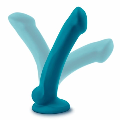 Blush Temptasia Reina Model Teal silikonowy z przyssawką 18,4 cm Blush Temptasia Reina Model Teal silikonowy z przyssawką 18,4 cm