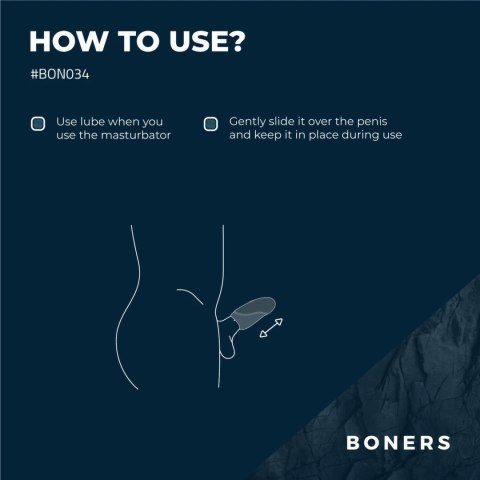 Boners Simulator Wibracyjny do Ustnej Stymulacji, 10 Trybow, Silikon Boners Simulator Wibracyjny do Ustnej Stymulacji, 10 Trybow, Silikon