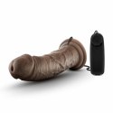 Dr. Skin Dr. Joe Model wibracyjny z przyssawką 20 cm czekoladowy
