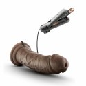Dr. Skin Dr. Joe Model wibracyjny z przyssawką 20 cm czekoladowy