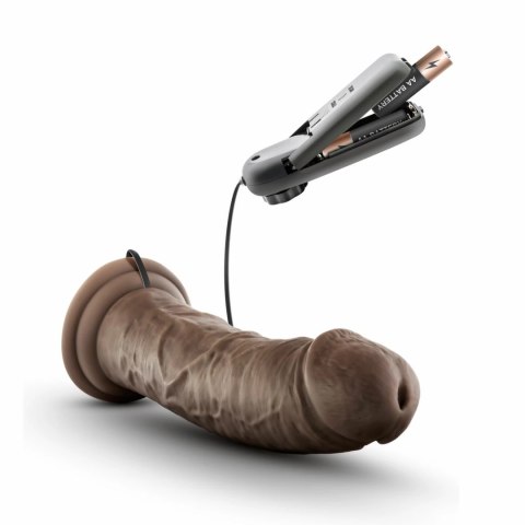 Dr. Skin Dr. Joe Model wibracyjny z przyssawką 20 cm czekoladowy Dr. Skin Dr. Joe Model wibracyjny z przyssawką 20 cm czekoladowy