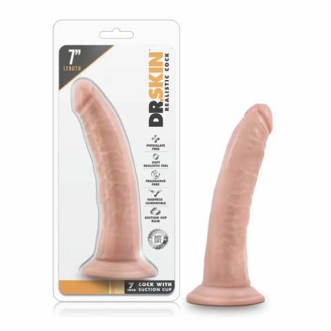 Dr. Skin Model 7'' Vanilla - anatomiczny model intymny z przyssawką Dr. Skin Model 7'' Vanilla - anatomiczny model intymny z przyssawką