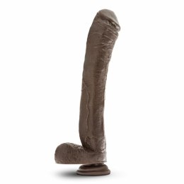 Dr. Skin Mr. Ed XL model z przyssawką 33 cm, brązowy, PVC